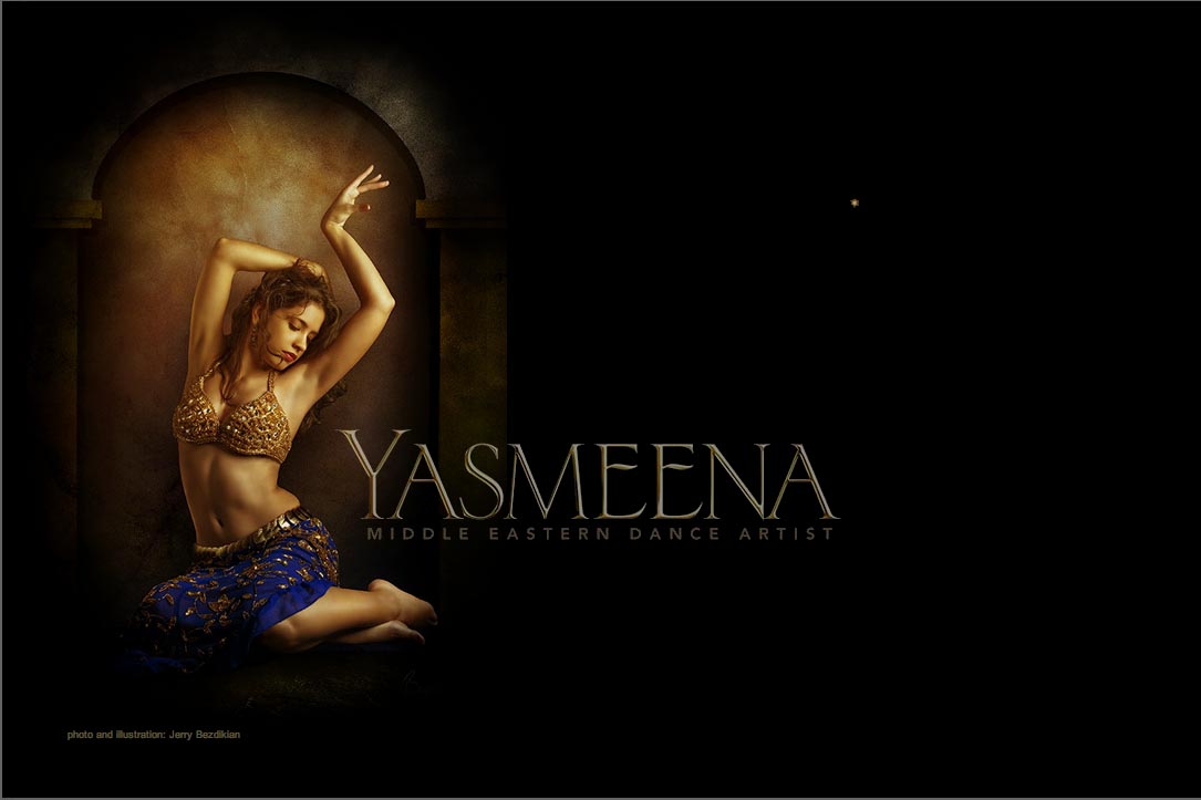 web design for a belly dancer in New York - Yasmeena
