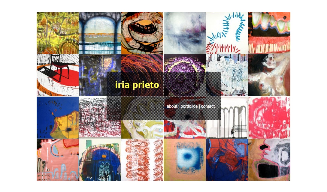 web design for a young artist